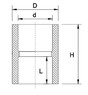 Муфта соединительная PN25, d 20