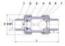 Шаровой обратный клапан ПВХ, PN 16, d 63 мм