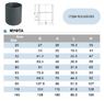 Муфта соединительная ПВХ PN 10, d 355 мм
