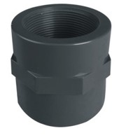 Муфта переходная ПВХ клеевое соединение, внутренняя резьба ,PN 16, d 32*1" мм